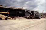 Disassembling the original Norfolk Southern enginehouse